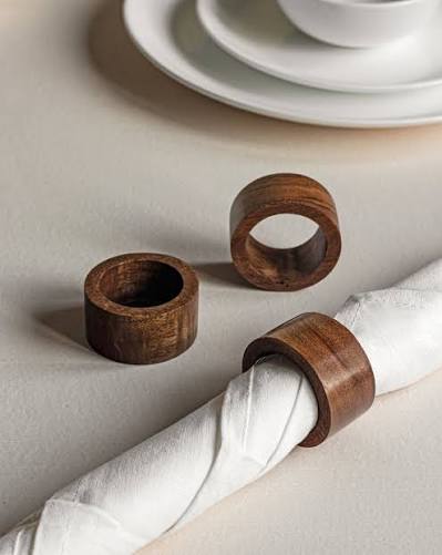 Wooden Napkin Rings