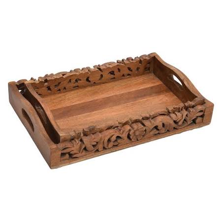 Carved Serving Tray