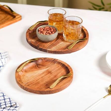 Round Serving Tray