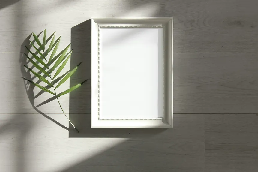 Wooden photo frame