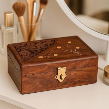 Wooden Jewelry Chest