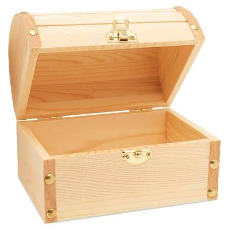 Wooden Treasure Box